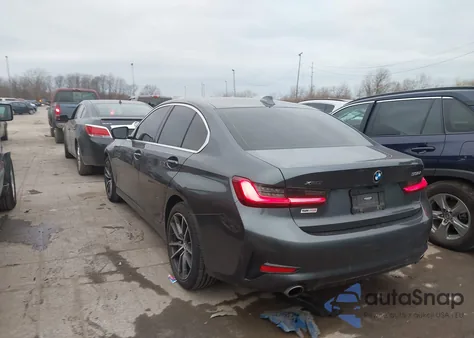 2022 BMW 330I xDrive z USA, uszkodzony, nr VIN 3MW5R7J0XN8C59088